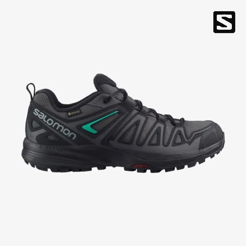 Salomon X Crest GTX Turisticke Topanky Damske Čierne | SK 9JQNPR